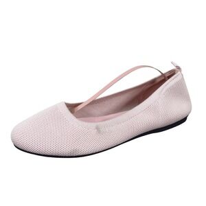 MIA Marylu Women Ballet Flats Size 8 Casual Walking Shoes Pink Knit Textile